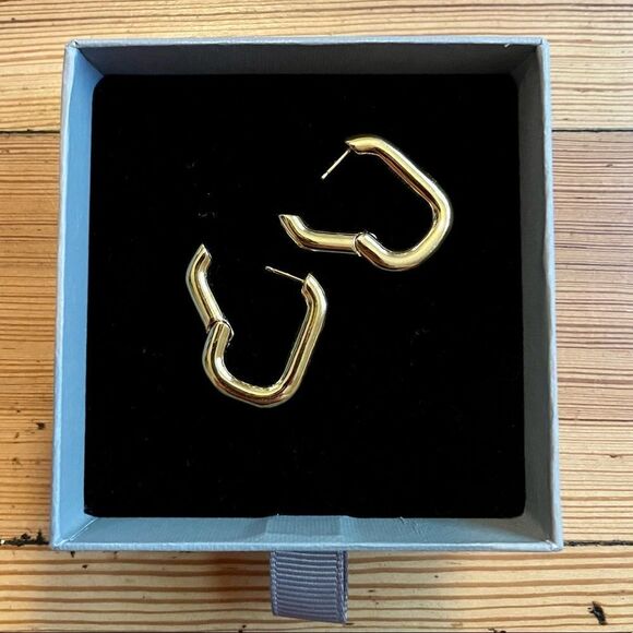 Miramira New York Lexington oval hoops. NWOT. - Picture 8 of 12